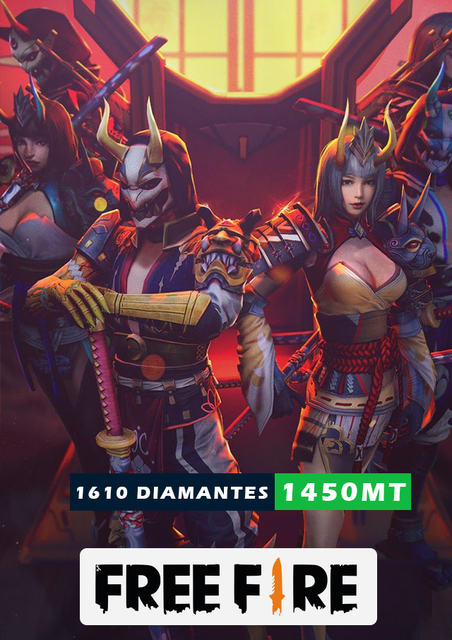 Garena Free Fire 1080 + 108 Diamond (Recargas de jogo) for free!