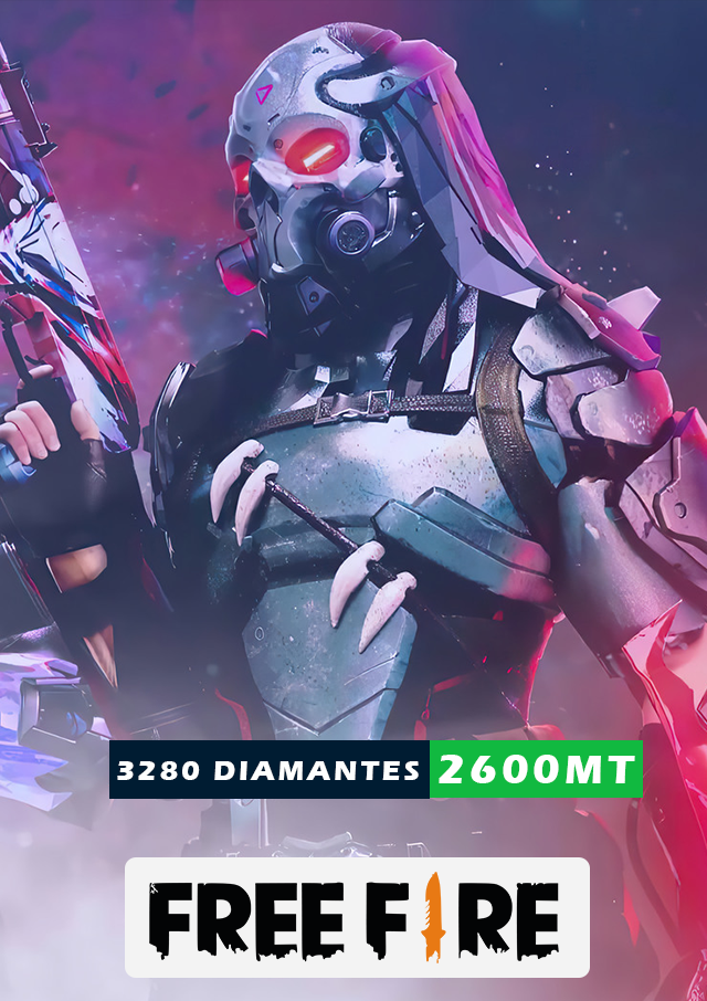 Free Fire: 2.200 Diamantes [Recarga]